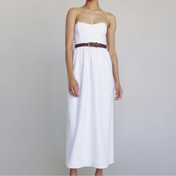 Reformation | Dresses | Reformation Fettuccine Linen Dress | Poshmark